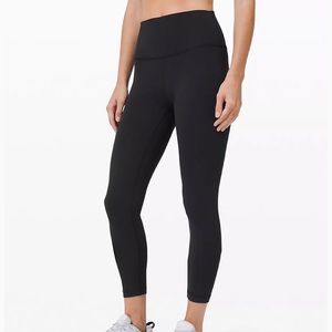 Lululemon wunder train high tight 25” black